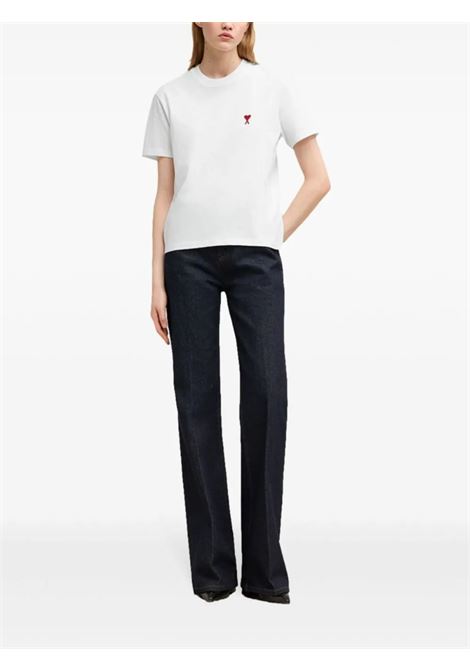 t-shirt adc unisex bianca AMI PARIS | BFUTS035.724100